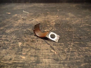 1974 YAMAHA TY250 TY 250 CLUTCH SIDE MOTOR CASE CABLE CABLE GUIDE  - Picture 1 of 4