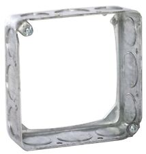 RACO 203, Electrical Box Extension Ring, 4" Square, Drawn, 1-1/2" Deep, 1 PC