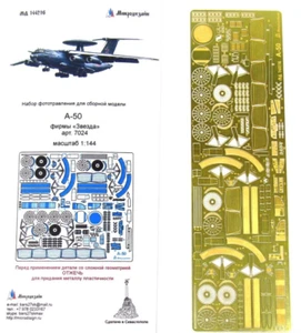 Microdesign 144216 Detalle Fotograbado A-50 Mainstay (IL-76) (Zvezda 7024) 1/144 - Imagen 1 de 12