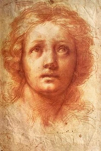 Franceschini (1611-1689)•Ritratto di donna•CARTOLINA arte barocca  - Foto 1 di 1