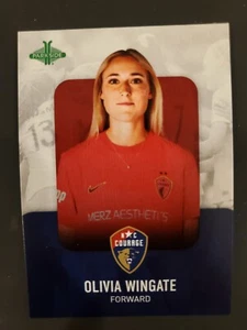 2025 Parkside NWSL Soccer - OLIVIA WINGATE, North Carolina COURAGE Team Card #24 - Bild 1 von 2