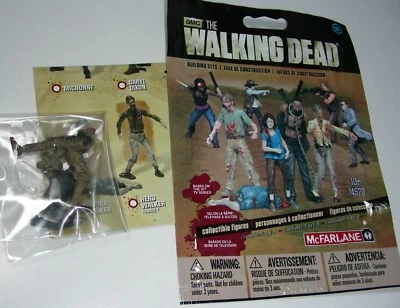 McFARLANE AMC WALKING DEAD 系列 1 盲袋建筑套装 HERD WALKER 女性 — 第 1/2 张图片