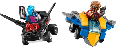 LEGO Marvel Super Heroes 76090 Mighty Micros Vehículo Star-Lord VS Nebula RETIRADO Foto 1 de 3