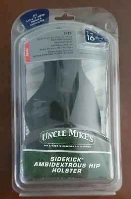Uncle Mike's Off-Duty ambi Sidekick Holster (Size 16, Black) Brand New - Image 1 of 4