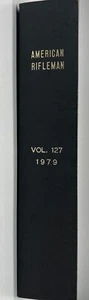 Bound Hardcover Book Year American Rifleman Magazine  Vol 127 1979 NRA - Bild 1 von 7