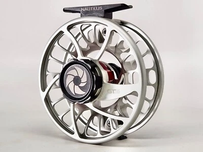 NEW 2025 NAUTILUS GTS 5/6 WEIGHT FLY REEL TITANIUM SILVER -FREE US SHIP-IN STOCK - Image 1 of 4
