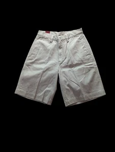 Arizona Jean Co Flex Beige Shorts Pockets Flat Front Men's Size 30 - Picture 1 of 4