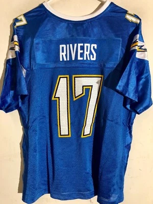 Reebok Women's NFL Jersey San Diego Chargers Philip Rivers Light Blue Alt sz 2X - Image 1 of 2