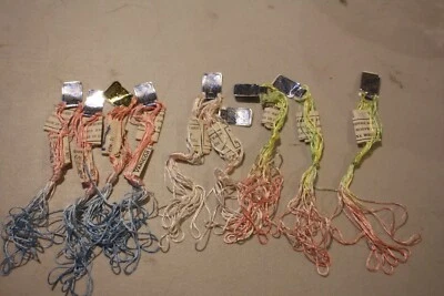 Varicor Filosel Variegated Embroidery Thread yarn 9 Skeins 4 meters each vintage - Image 1 of 4