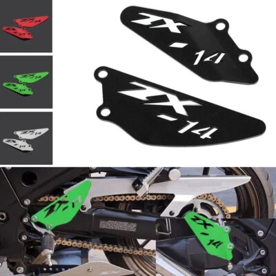 For Kawasaki ZX14 Ninja ZX14R 2006-2024 Foot Pedal Heel Guard REARSET KICK PLATE - Image 1 of 4