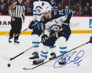 Signed 8x10 BLAKE WHEELER Winnipeg Jets Autographed Photo - COA - Picture 1 of 1