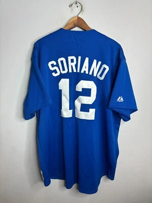 Majestic Alfonso Soriano Chicago Cubs Authentic MLB Jersey Size XL Blue 7540 - Image 1 of 4