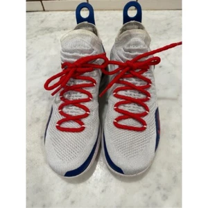 Nike KD11 Kevin Durant Basketballschuhe Sneaker weiß blau rot Größe 7,5 - Bild 1 von 5