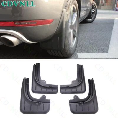 For Porsche Cayenne 2011-2017 Matte Black Mud Flaps Fender Splash Guards Cover — 第 1/4 张图片