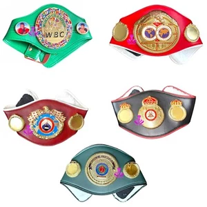 Deluxe Mini Replica Boxing Championship KBelts WBC, WBA, WBO, IBO, IBF - Picture 1 of 12