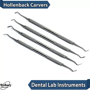 Dental Hollenback Carvers Amalgam Scalers Placing Carving Contouring Instruments - Bild 1 von 6