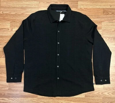 Cutter & Buck Coastal Shirt Jacket Black - SIZE XL - New With Tags - Image 1 of 4