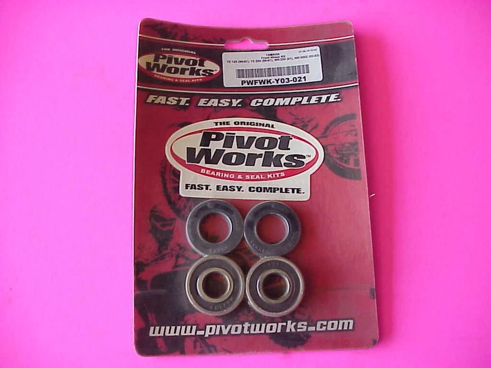 Kit de cojinete de rueda delantera Pivot Works Yamaha 86-91 YZ125 YZ250 WR250 WR500 Foto 1 de 1