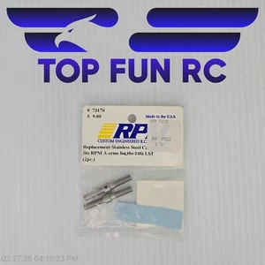 RPM 73170 Replacement Stainless Steel Camber Rods For Losi LST (2) - Picture 1 of 1