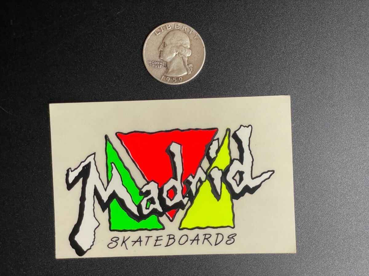 Madrid Skateboarding & Longboarding Stickers & Decals | eBay Madrid Skateboarding & Longboarding Stickers & Decals | eBay