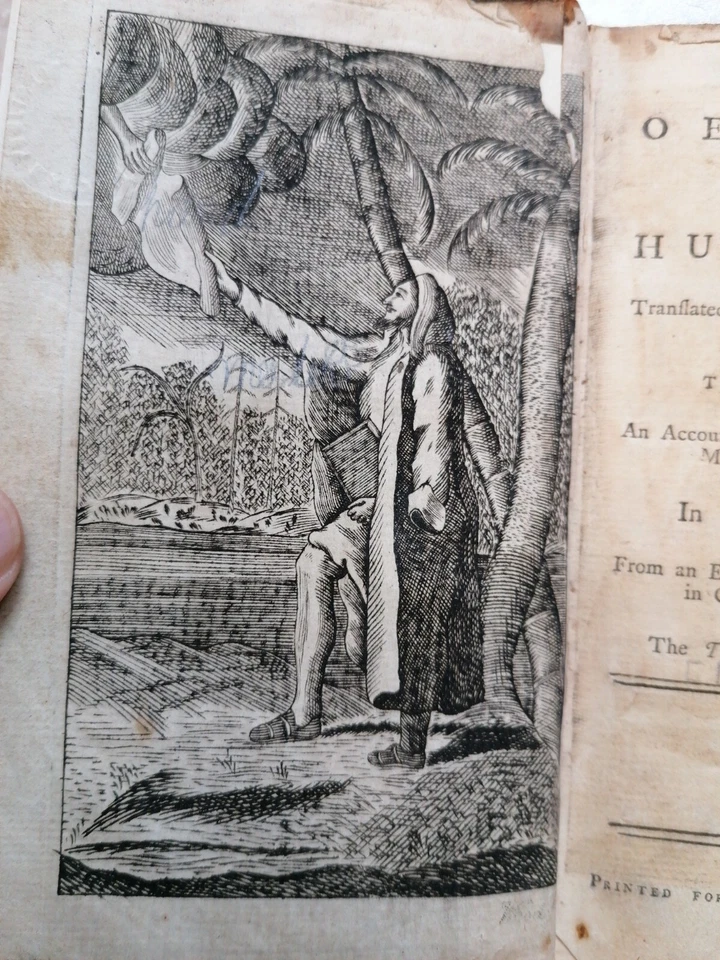 THE OECONOMY OF HUMAN LIFE INDIAN MANUSCRIPT - ANCIENT BRAMIN LETTER CHINA  1775 - Image 1 of 4