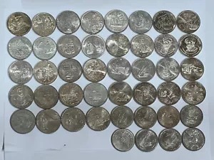 PORTUGAL serie completa 44 monedas DESCUBRIMIENTOS PORTUGUESES 100, 200 escudos - Picture 1 of 4