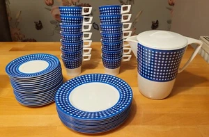 Ornamin Kunststoff Geschirr 50er 60er 70er Kaffee Service Camping Oldtimer Retro - Bild 1 von 10