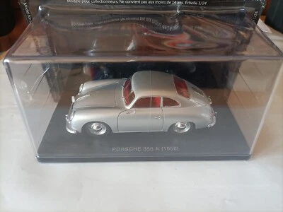 Porsche 356 A del 1956 Scala 1:24 Perfetta  Teca Plexiglass (scheggiata) - Immagine 1 di 4