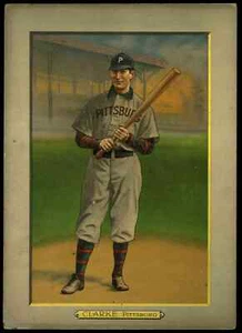 1911 T3 Turkey Red #8 Fred Clarke - VG-EX - Picture 1 of 2