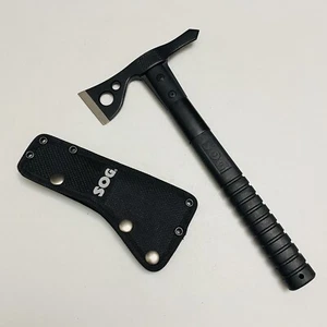 SOG Throwing Tomahawk Axe - FastHawk Steel Tactical Hatchet w/ Sheath - Picture 1 of 12