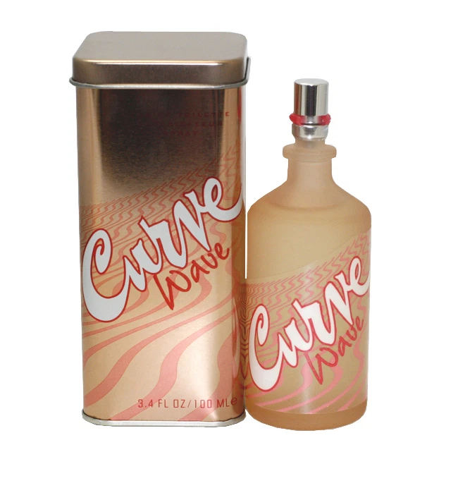 PERFUME CURVE WAVE DE LIZ CLAIBORNE PARA MUJER 3,4 OZ EDT SPRAY *NUEVO EN CAJA* Foto 1 de 1