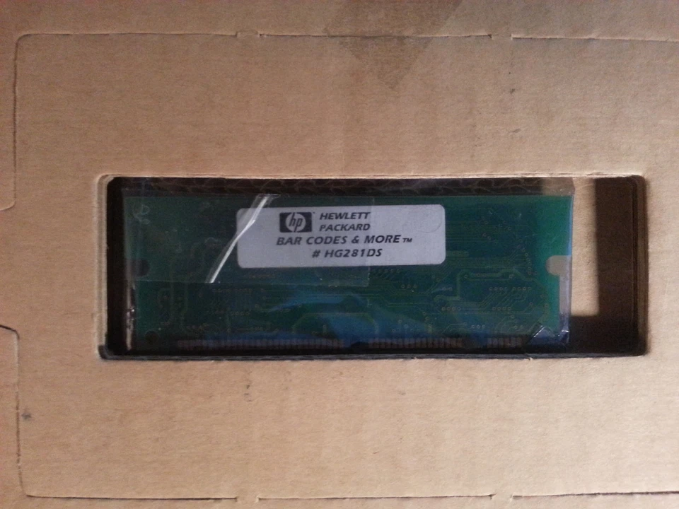 HG281DS HP BarCodes & More DIMM - Image 1 of 1