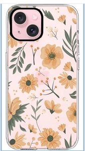 iPhone 15 Pro Max Hülle - Patagonia Flower Floral Transparent Klar Schutzhülle Handy - Bild 1 von 7