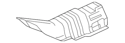 Protector delantero genuino Mazda BP4K-56-442F Foto 1 de 2