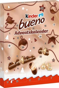 kinder bueno Adventskalender 2025 Schokolade Haselnusscreme Eier Weihnachten - Bild 1 von 12