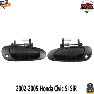 Kit de manija de puerta exterior para Honda Civic Si SiR 2002-2005 Foto 1 de 4