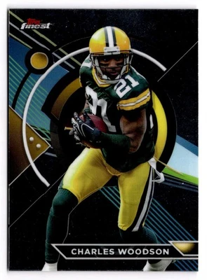 2024 Topps Composite - Topps Finest Charles Woodson #187 Green Bay Packers - Image 1 of 2