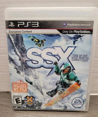 SSX (Sony PlayStation 3, 2012) PS3 CIB Completo con Manual Probado Foto 1 de 4