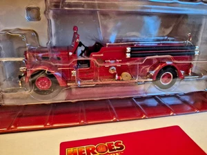 Corgi Heroes Under Fire waukesha wi pirsch open cab pumper Fire Truck 1:50 - Picture 1 of 5