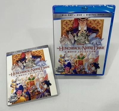 Disney's Hunchback of Notre Dame 1 & 2 (Blu-ray & DVD 2021) BRAND NEW SEALED! - Image 1 of 3