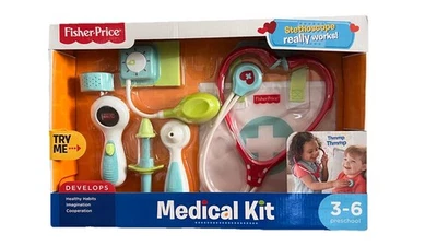 Fisher-Price DVH14 Plastic Role Play Medical Kit Toy - Image 1 of 2