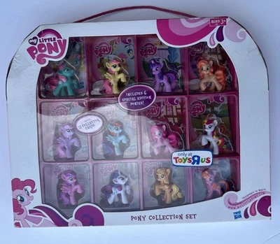 Juego de colección de 12 figuras My Little Pony 2011 raro Toys R Us exclusivo NUEVO sellado Foto 1 de 4
