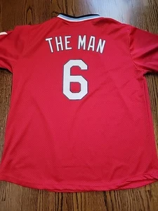 St Louis Cardinals Jersey Baseball MLB MENS Size XL Shirt Stan The Man Musial - Picture 1 of 9