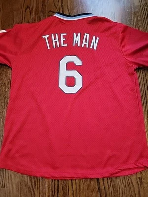 St Louis Cardinals Jersey Baseball MLB MENS Size XL Shirt Stan The Man Musial - Image 1 of 4