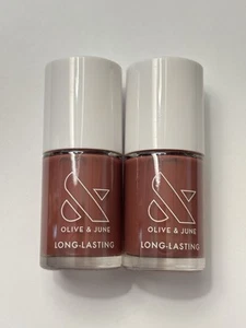 Olive & June Long Lasting Nail Polish, JJ, Cinnamon Brown, (2-PACK) - Picture 1 of 4