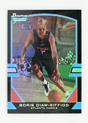 2003-04 Bowman Signature #70 Boris Diaw/125 lámina Atlanta Hawks Foto 1 de 2