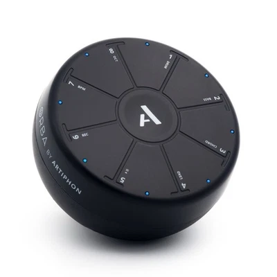 Controlador portátil Orba by Artiphon negro sintetizador, looper y MIDI, probado. Foto 1 de 4