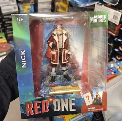 McFarlane Red One Nick Santa Claus Action Figure Collectible 6" Statue Figurine - Image 1 of 2