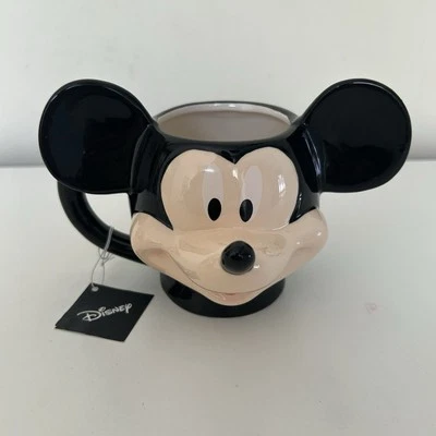 Official Mickey Mouse Shaped Mug Disney 3D Shape Head Coffee Tea Cup - Image 1 of 4