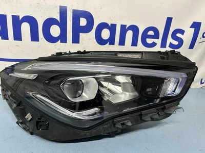 MERCEDES CLA W118 O/S RIGHT LED HEADLIGHT 2019 - 2023 GENUINE PART A1189068600 - Image 1 of 4